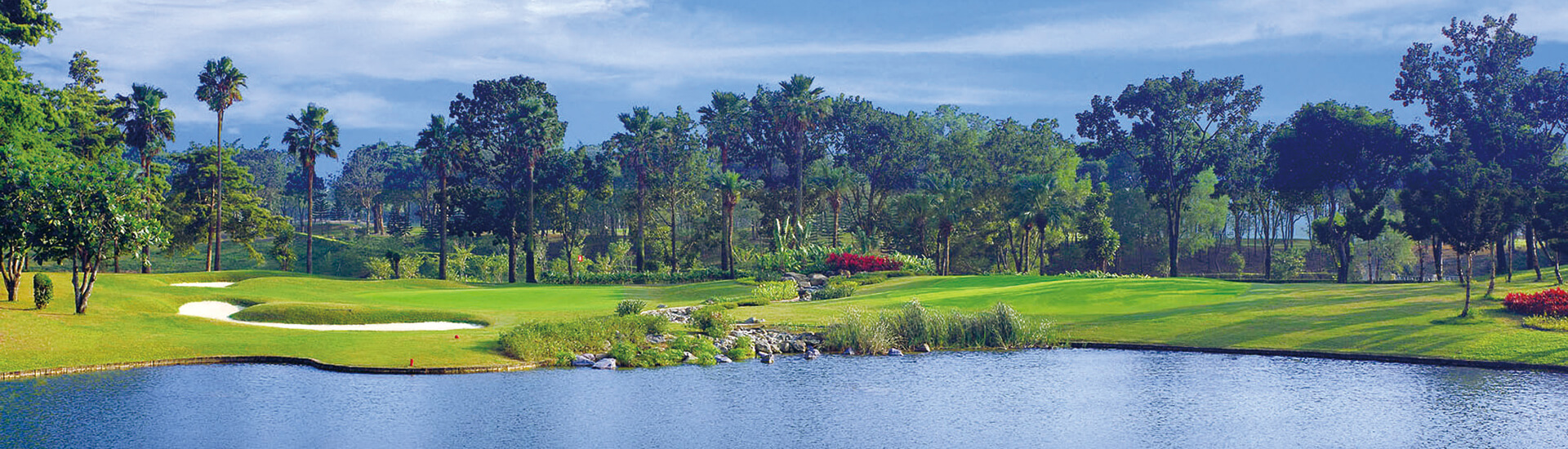 view of the Nan Yi Golf Country Club located in Budai Village