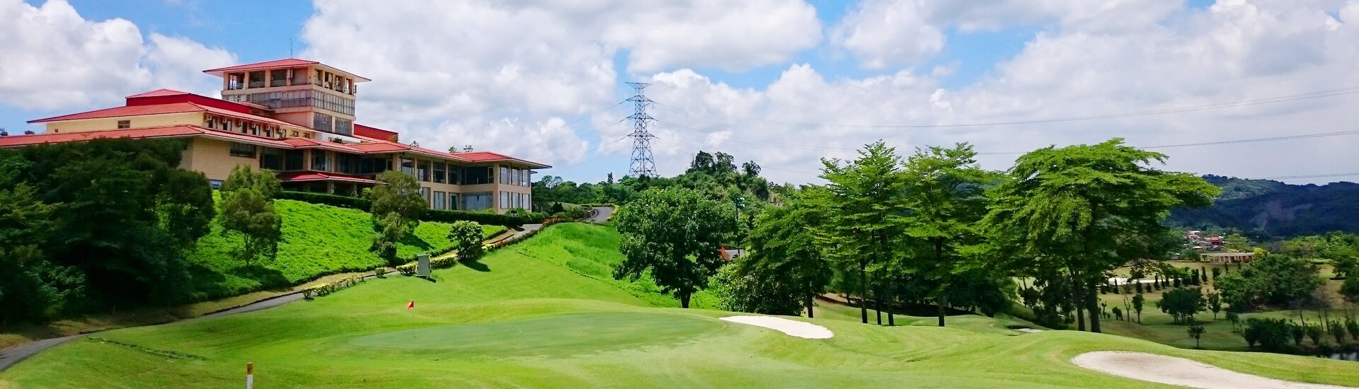 scenic landscape of the Bombax Golf Country Club