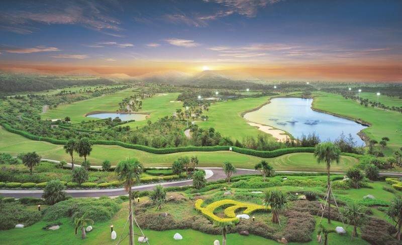 golf-linkou-9 aerial landscape view of the prestigious Miramar Golf & Country Club