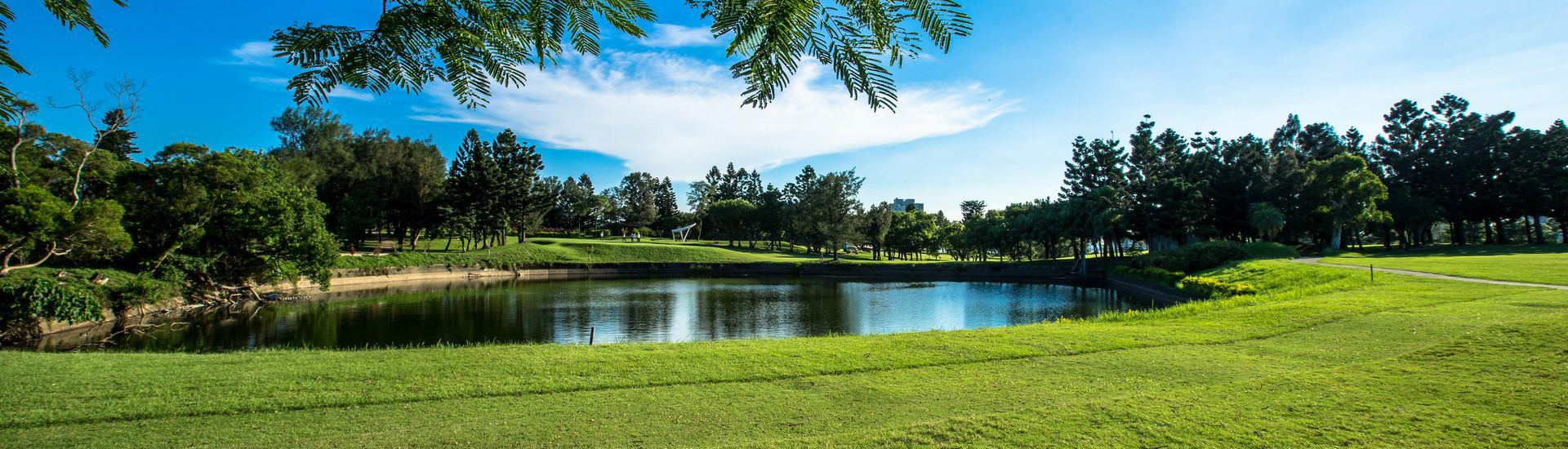 scenic view of the historic Taiwan Golf and Country Club located in Tamsui District, New Taipei City